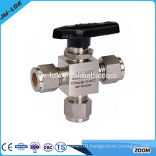 2015 new model 3pc screwed ball valve